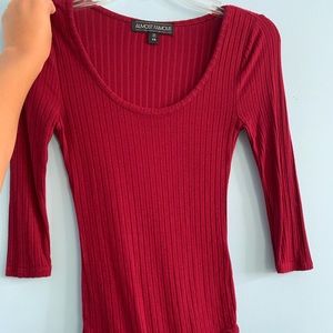 Mid sleeve body suit